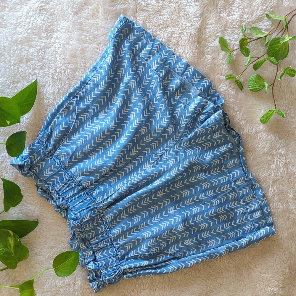 Thread & Supply | Paperbag Lyocell Patterned Short